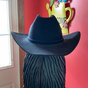 Resistol XX Premium Wool Self Conforming Western Hat Size 7 1/4